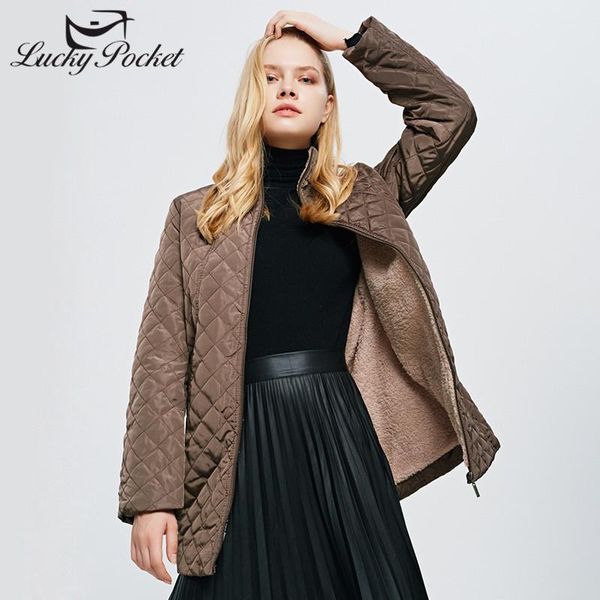 women winter gray slim pockets flocking zipper outerwear ladies warm lambswool coats female brand casual thick parkas zm563, Black
women winter gray slim pockets flocking zipper outerwear ladies warm lambswool coats female brand casual thick parkas zm563, Black