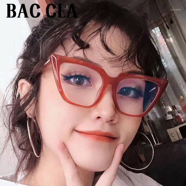 bac cla retro cat eyes glasses frame brand vintage women&men optical clear plain glasses myopia frame eyewear1, Black 
bac cla retro cat eyes glasses frame brand vintage women&men optical clear plain glasses myopia frame eyewear1, Black