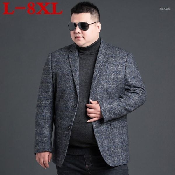 plus size 8xl wool men suits tailor made luxury fashion plaid smart casual business suits for men,bespoke fashion suit jacket1, White;black
plus size 8xl wool men suits tailor made luxury fashion plaid smart casual business suits for men,bespoke fashion suit jacket1, White;black