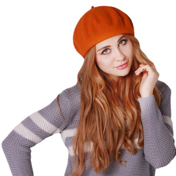 berets autumn winter hat women soft warm classic boina feminina felt french artist beanies tam baggy hats ski caps female 860208, Blue;gray
berets autumn winter hat women soft warm classic boina feminina felt french artist beanies tam baggy hats ski caps female 860208, Blue;gray
