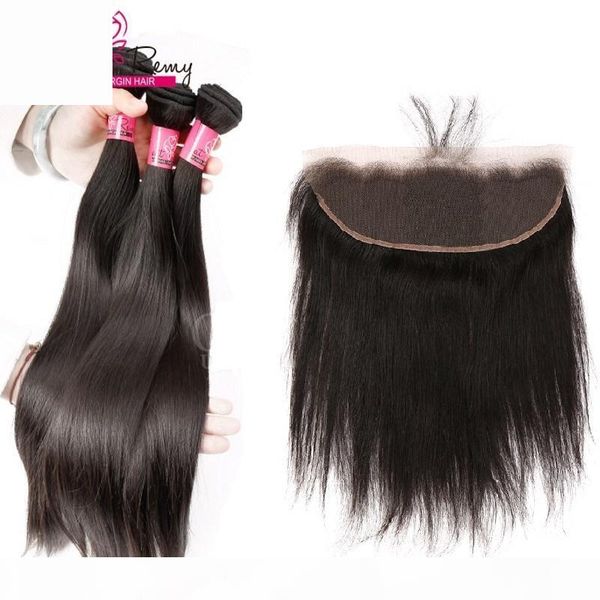 greatremy 13x4 straight ear to ear lace frontal closure with bundles brazilian straight with lace frontal 3 bundles with lace frontal, Black
greatremy 13x4 straight ear to ear lace frontal closure with bundles brazilian straight with lace frontal 3 bundles with lace frontal, Black