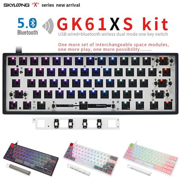 keyboards keypro gk61x gk61xs pcb rgb 60% 61keys swap mechanical keyboard wired bluetooth replacable space cherry mx switch diykit
keyboards keypro gk61x gk61xs pcb rgb 60% 61keys swap mechanical keyboard wired bluetooth replacable space cherry mx switch diykit