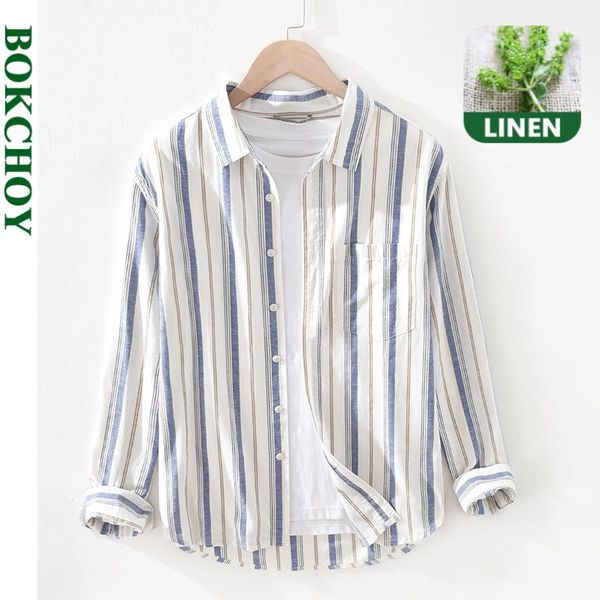 2021 spring new men's linen shirt youth art striped square collar long sleeve cotton and linen shirt 1993, White;black
2021 spring new men's linen shirt youth art striped square collar long sleeve cotton and linen shirt 1993, White;black