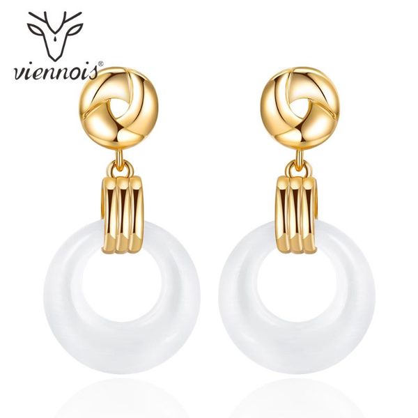 dangle & chandelier viennois simple design drop earrings opal hollow circle metal pendantes long korean fashion jewelry, Silver
dangle & chandelier viennois simple design drop earrings opal hollow circle metal pendantes long korean fashion jewelry, Silver