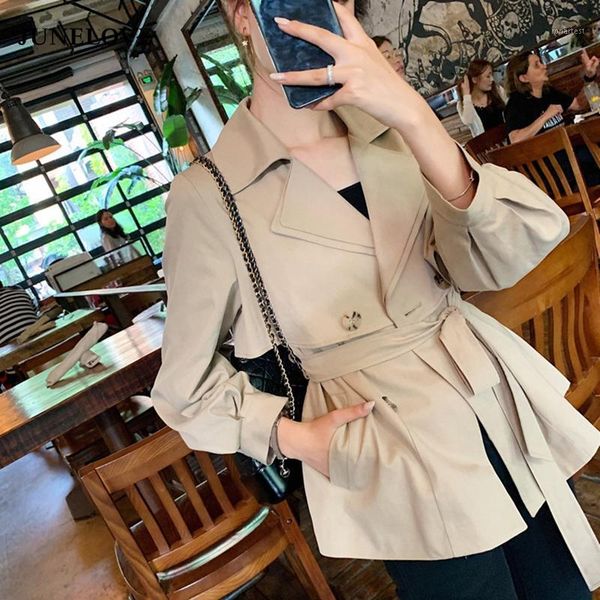 junelove autumn women sashes vintage jacket turn-down collar double breasted outwear casual female lantern sleeve jackets1, Black;brown
junelove autumn women sashes vintage jacket turn-down collar double breasted outwear casual female lantern sleeve jackets1, Black;brown