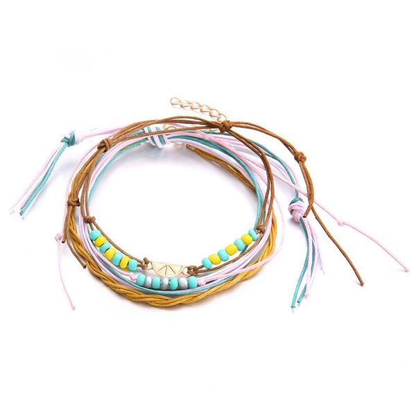 modyle bohemian colorful beads rope anklets for women handmade charm anklet bracelets 2020 beach jewelry adjustable gift h wmtucr, Red;blue
modyle bohemian colorful beads rope anklets for women handmade charm anklet bracelets 2020 beach jewelry adjustable gift h wmtucr, Red;blue