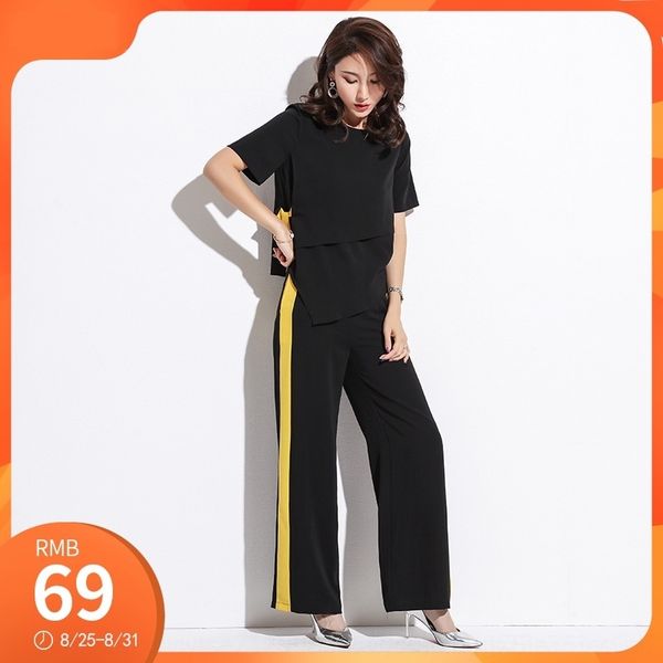 eczur sleeve summer new korean short women pants pantsshirt wide leg pants's loose style 2020 leg shirt high waist wide chiffon pants t, Gray
eczur sleeve summer new korean short women pants pantsshirt wide leg pants's loose style 2020 leg shirt high waist wide chiffon pants t, Gray