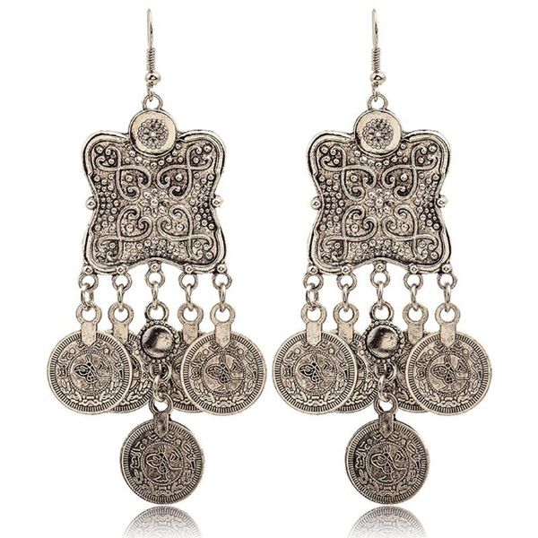 bohemian carving flower coin hippie boho tibetan tribal tassel dangle hook earrings ethnic gypsy beach india african jewelry, Silver
bohemian carving flower coin hippie boho tibetan tribal tassel dangle hook earrings ethnic gypsy beach india african jewelry, Silver