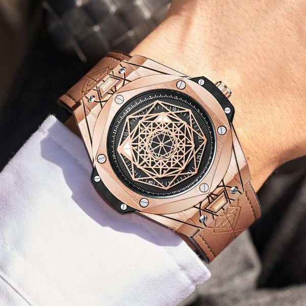 trend waterproof quartz watch student fashion personality watch men's sports watch, Slivery;brown
trend waterproof quartz watch student fashion personality watch men's sports watch, Slivery;brown