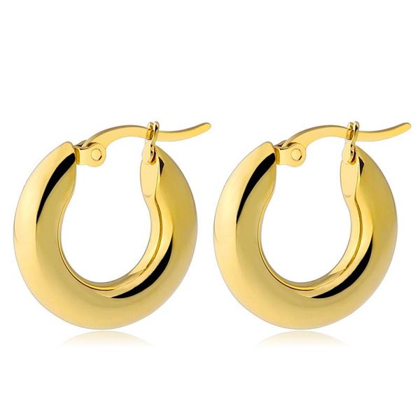 korean style earrings fashion thickened stainless steel 20mm/25mm/30mm antiallergic polished jewelry accessories earrings, Golden;silver
korean style earrings fashion thickened stainless steel 20mm/25mm/30mm antiallergic polished jewelry accessories earrings, Golden;silver