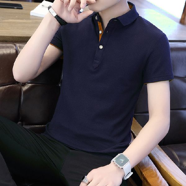 polo shirt short t-shirt summer trend pure cotton 2020 new fashion brand loose half sleeve upper garment men's t, White;black
polo shirt short t-shirt summer trend pure cotton 2020 new fashion brand loose half sleeve upper garment men's t, White;black