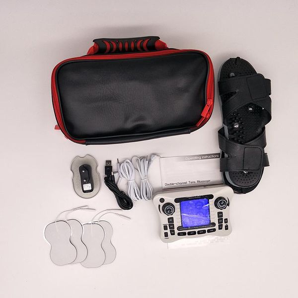 electrical dual channel pain relief nerve muscle stimulator tens body therapy massager physiotherapy apparatus foot slipper
electrical dual channel pain relief nerve muscle stimulator tens body therapy massager physiotherapy apparatus foot slipper