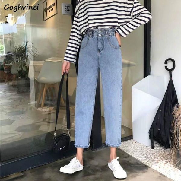 women's jeans women plus size 3xl denim loose straight ankle-length korean style students vintage casual all-match lovely young girls, Blue
women's jeans women plus size 3xl denim loose straight ankle-length korean style students vintage casual all-match lovely young girls, Blue