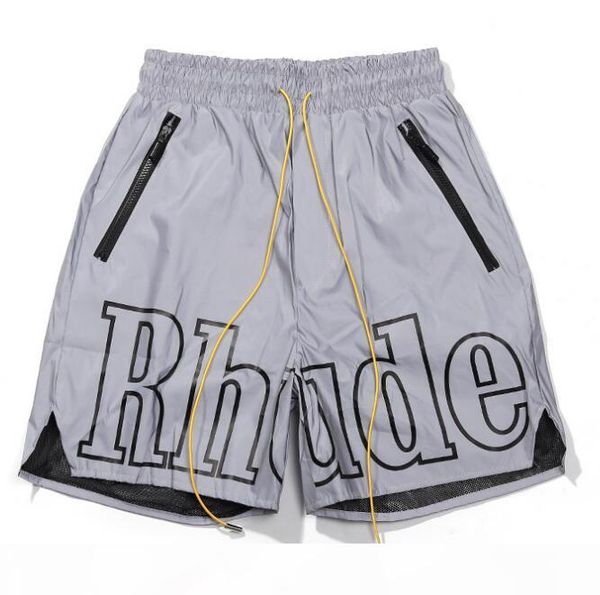 mens summer shorts pants rhude 3m reflective elastic waist shorts classic sports pants classic high quality, White;black
mens summer shorts pants rhude 3m reflective elastic waist shorts classic sports pants classic high quality, White;black