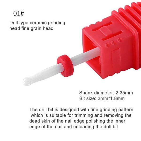2.35mm grinding head nail drill bit nail art tool electric manicure machine accessories cutter nail file accessories qylnuy
2.35mm grinding head nail drill bit nail art tool electric manicure machine accessories cutter nail file accessories qylnuy