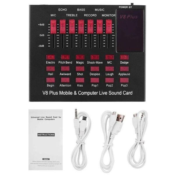 sound cards v8 plug singing external microphone live card recording video chat universal home audio computer pc karaoke mobile phone
sound cards v8 plug singing external microphone live card recording video chat universal home audio computer pc karaoke mobile phone