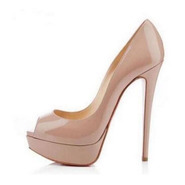 dress shoes women fashion open toe patent leather platform pumps 14cm heels formal black nude
dress shoes women fashion open toe patent leather platform pumps 14cm heels formal black nude