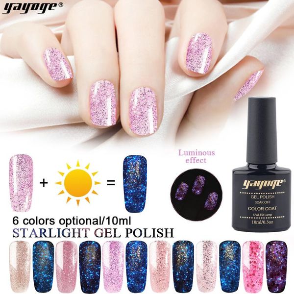 nail gel yayoge polish for manicure glitter luminous color uv vernis semi permanent primer varnishes art, Red;pink
nail gel yayoge polish for manicure glitter luminous color uv vernis semi permanent primer varnishes art, Red;pink