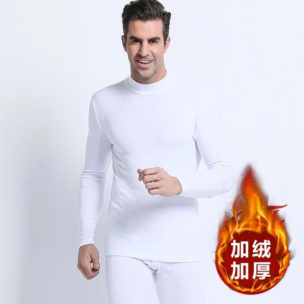 thermal underwear suits men heap fever cotton double side winter velvet thicken comfortable white long johns warm turtleneck, Black;white
thermal underwear suits men heap fever cotton double side winter velvet thicken comfortable white long johns warm turtleneck, Black;white