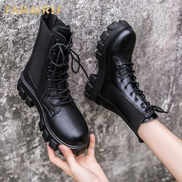 sarairis new design 2020 platform fashion boots women shoes lace up comfortable chunky heels lace up dropship ankle boots ladies, Black
sarairis new design 2020 platform fashion boots women shoes lace up comfortable chunky heels lace up dropship ankle boots ladies, Black