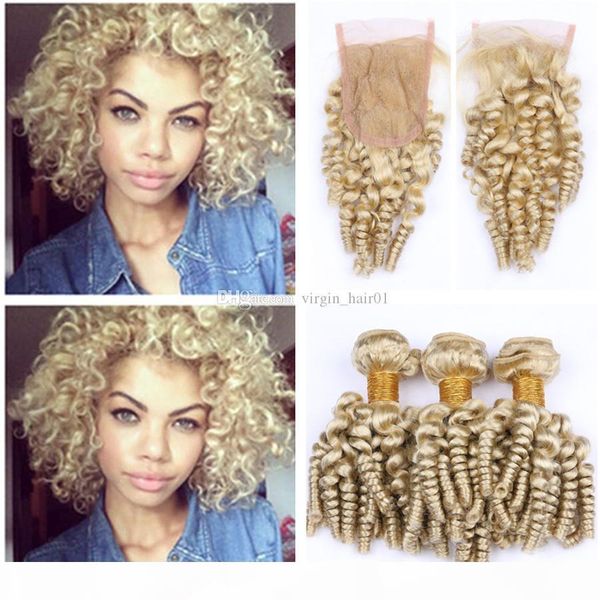 blonde aunty human hair weaves with lace closure loose wave funmi hair 3 bundles deals bouncy curl 613 lace closure with bundles, Black;brown
blonde aunty human hair weaves with lace closure loose wave funmi hair 3 bundles deals bouncy curl 613 lace closure with bundles, Black;brown