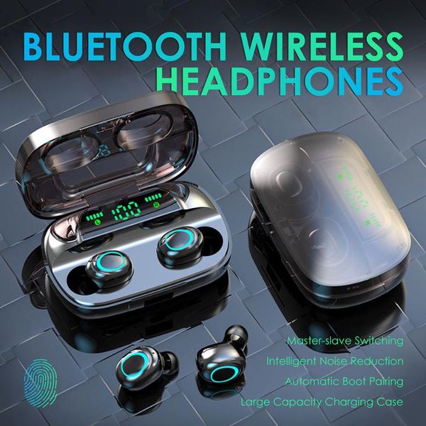 s11 tws earbuds bluetooth 5.0 true wireless earphones stereo bass hifi music with mic led display charging case touch control
s11 tws earbuds bluetooth 5.0 true wireless earphones stereo bass hifi music with mic led display charging case touch control