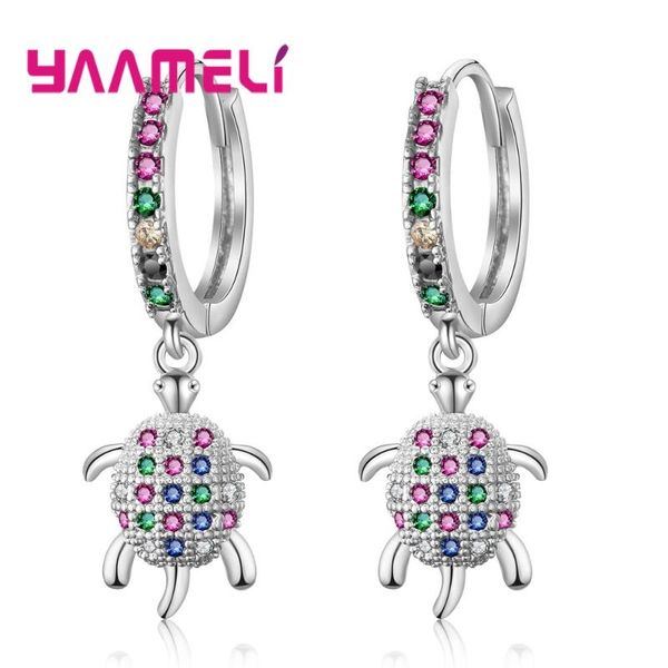 new novel animal turtle earrings for sale 925 sterling silver colorful cubic zirconia dangle drop earrings wholesale
new novel animal turtle earrings for sale 925 sterling silver colorful cubic zirconia dangle drop earrings wholesale