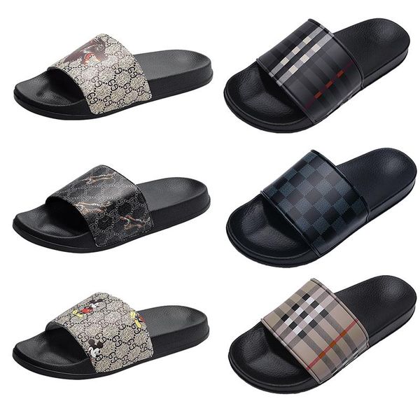 luxury brand rubber slides sandals tiger wolf head men slipper flat bottoms flip flops fashion correct cartoon grid beach slippers flip flop, Black
luxury brand rubber slides sandals tiger wolf head men slipper flat bottoms flip flops fashion correct cartoon grid beach slippers flip flop, Black