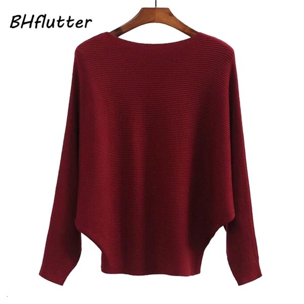 bhflutter winter batwing sweaters pullovers women fashion casual cashmere sweater coat female knit jumpers pull femme 201225, White;black
bhflutter winter batwing sweaters pullovers women fashion casual cashmere sweater coat female knit jumpers pull femme 201225, White;black