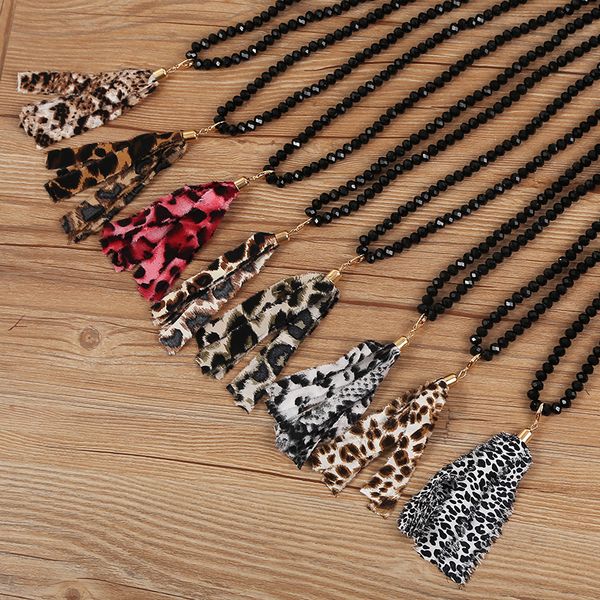 new bohemian beaded leopard necklace from europe and america black cyrstal beads leopard tassel necklacefringed jewelry, Silver
new bohemian beaded leopard necklace from europe and america black cyrstal beads leopard tassel necklacefringed jewelry, Silver