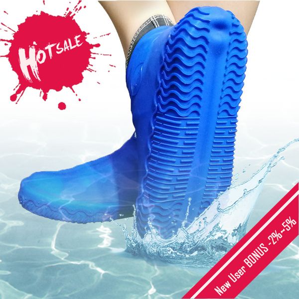 1 pair reusable silicone shoe cover s / m / l dwaterproof water rain shoes covers outdoor camping non slip rubber rain boot
1 pair reusable silicone shoe cover s / m / l dwaterproof water rain shoes covers outdoor camping non slip rubber rain boot