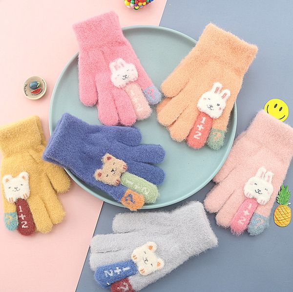 children's autumn years finger old newfive 3-7-8-9 and winter cartoon wool boys' warm knitting 6 girls' gloves
children's autumn years finger old newfive 3-7-8-9 and winter cartoon wool boys' warm knitting 6 girls' gloves