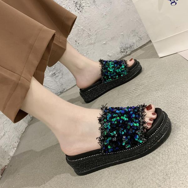 women shoes slippers women's fashion wear 2020 summer new thick bottomed muffin slope heel versatile net red sand
women shoes slippers women's fashion wear 2020 summer new thick bottomed muffin slope heel versatile net red sand