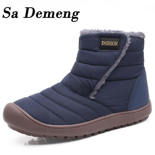 boots men winter waterproof snow couple warm fur plush ankle wear-resistant shoes big size 36-461, Black
boots men winter waterproof snow couple warm fur plush ankle wear-resistant shoes big size 36-461, Black