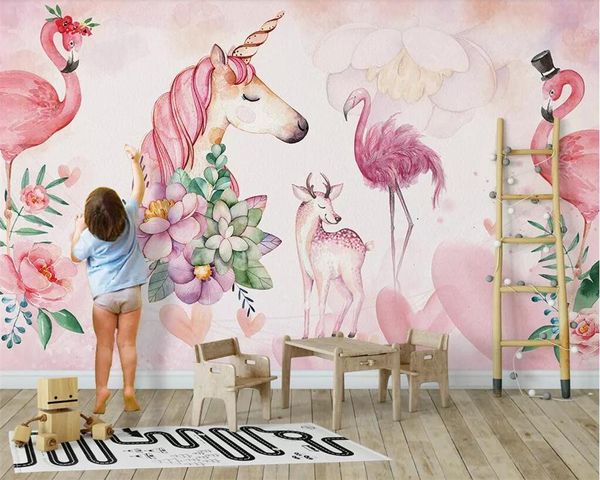 diantu custom wallpaper pink simple flamingo children room background wall living room bedroom tv background 3d wallpaper
diantu custom wallpaper pink simple flamingo children room background wall living room bedroom tv background 3d wallpaper