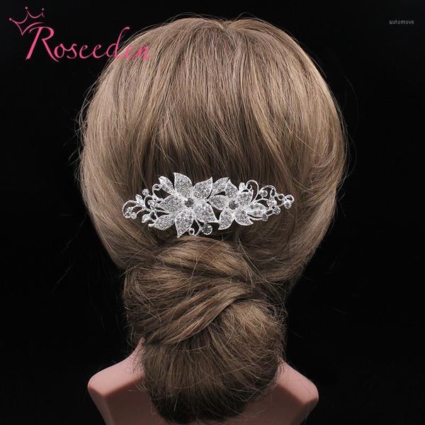 romantic design hair combs wedding hair jewelry for women floral rhinestones bridal headdress re8601, Golden;silver
romantic design hair combs wedding hair jewelry for women floral rhinestones bridal headdress re8601, Golden;silver