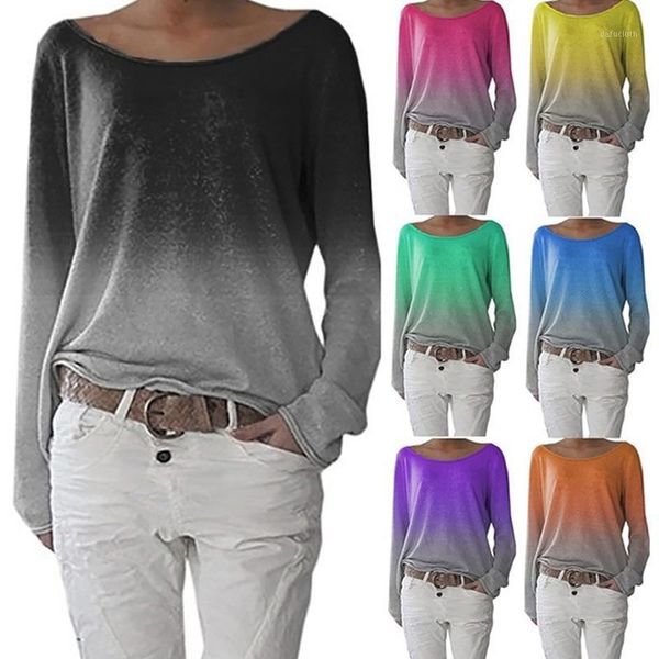 plus size 3xl autumn gradient blouse lady casual loose o neck tee female womens long sleeve shirt blusas pullover 2020 new1, White
plus size 3xl autumn gradient blouse lady casual loose o neck tee female womens long sleeve shirt blusas pullover 2020 new1, White