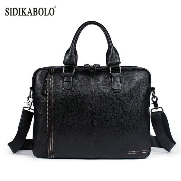 100% natural genuine leather briefcase men's business handbag men briefcases lapbag shoulder messenger bags 
100% natural genuine leather briefcase men's business handbag men briefcases lapbag shoulder messenger bags