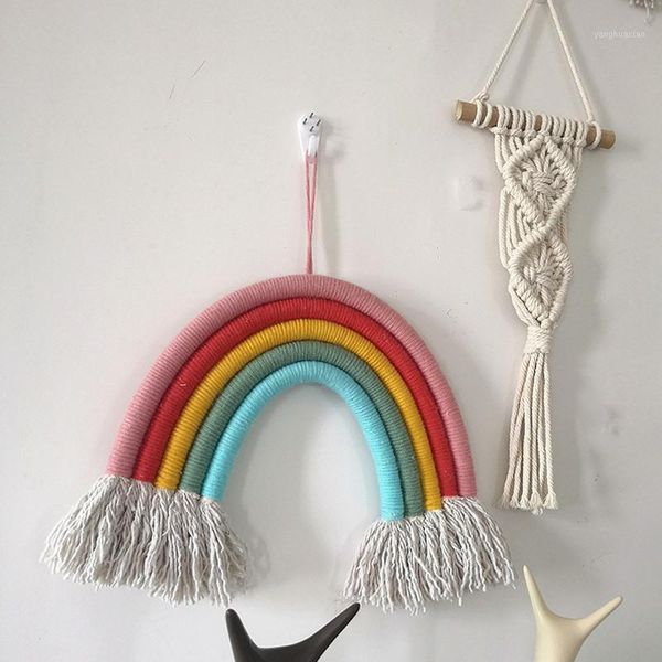 decorative objects & figurines five-strand rainbow hanging hand-woven large decoration for children room kindergarten1
decorative objects & figurines five-strand rainbow hanging hand-woven large decoration for children room kindergarten1