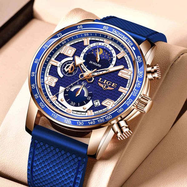 watch luik merk horloge mannen mode siliconen chronograaf luxe waterdichte quartz mannelijke datum sport klok relogio masculino, Slivery;brown
watch luik merk horloge mannen mode siliconen chronograaf luxe waterdichte quartz mannelijke datum sport klok relogio masculino, Slivery;brown