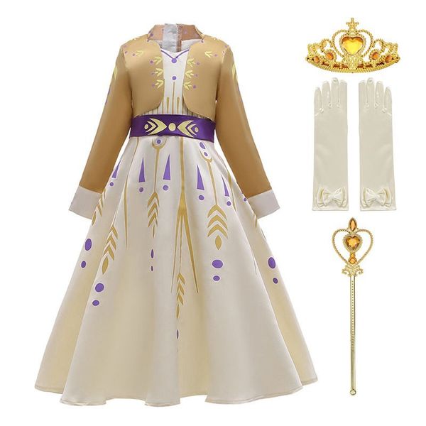 muababy new anna 2 dress up for girl long sleeve false two pieces snow print fancy costume halloween pageant party clothes 3-12t 200930, Blue
muababy new anna 2 dress up for girl long sleeve false two pieces snow print fancy costume halloween pageant party clothes 3-12t 200930, Blue