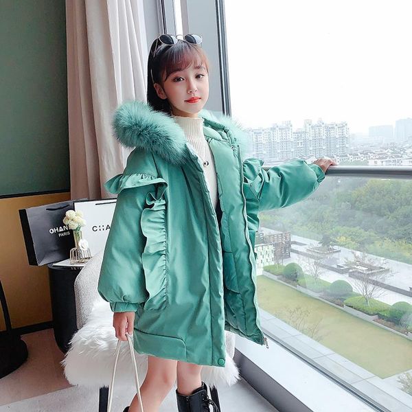 winter baby girls overcoats hooded ruffle thicken keeping warm cotton coats fashion student girls long jacket children's clothes, Blue;gray
winter baby girls overcoats hooded ruffle thicken keeping warm cotton coats fashion student girls long jacket children's clothes, Blue;gray