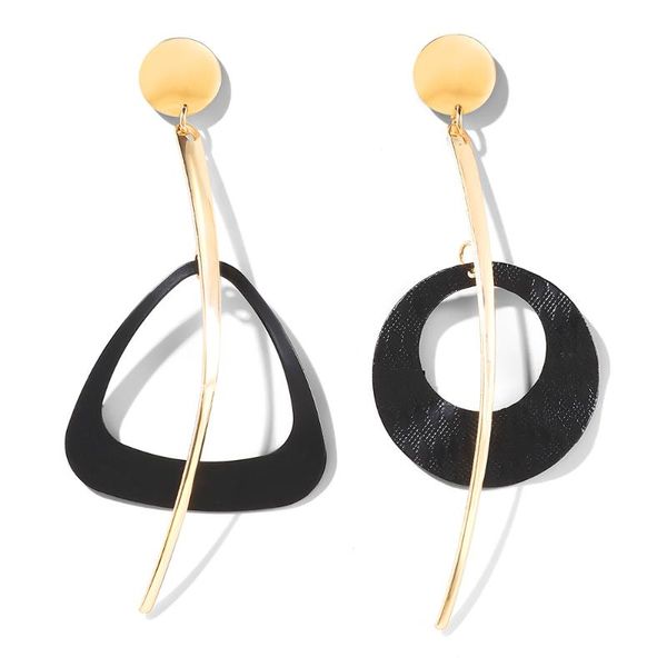 dangle & chandelier wybu fashion golden black asymmetric hollow out triangle circle pendant drop earring for women trendy long chain bar ear, Silver
dangle & chandelier wybu fashion golden black asymmetric hollow out triangle circle pendant drop earring for women trendy long chain bar ear, Silver