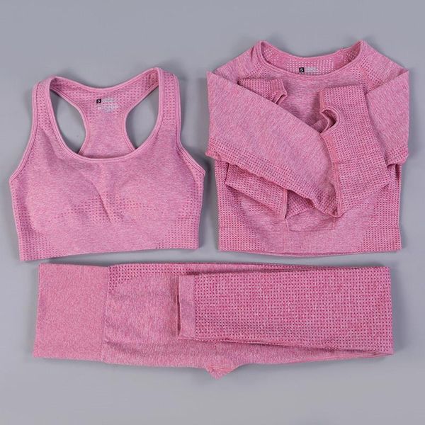 2/3pcs women gym set seamless yoga set sports bra long sleeve yoga shirts high waist leggings fitness clothing workout, White;red
2/3pcs women gym set seamless yoga set sports bra long sleeve yoga shirts high waist leggings fitness clothing workout, White;red