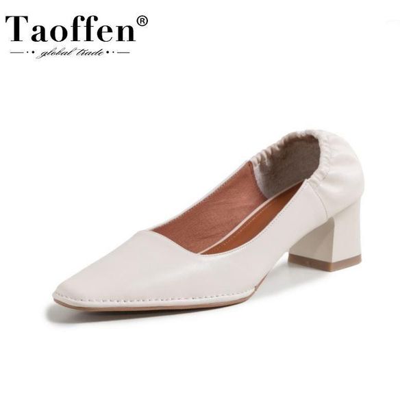 dress shoes taoffen women high heel real leather square pumps fashion elegant footwear size 34-391, Black
dress shoes taoffen women high heel real leather square pumps fashion elegant footwear size 34-391, Black