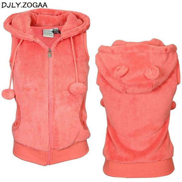 zogaa women winter vest coat female hooded soft fleece warm sleeveless thicken outwear casual solid jacket vests plus size s-3xl, Black;white
zogaa women winter vest coat female hooded soft fleece warm sleeveless thicken outwear casual solid jacket vests plus size s-3xl, Black;white
