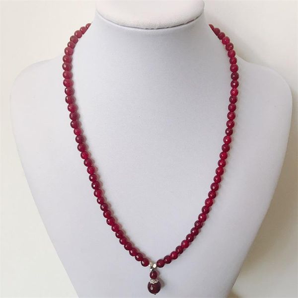 natural stone jewelry elegant noble green yellow blue deep red ruby bead necklace with pendant charms for women girl gift, Silver
natural stone jewelry elegant noble green yellow blue deep red ruby bead necklace with pendant charms for women girl gift, Silver