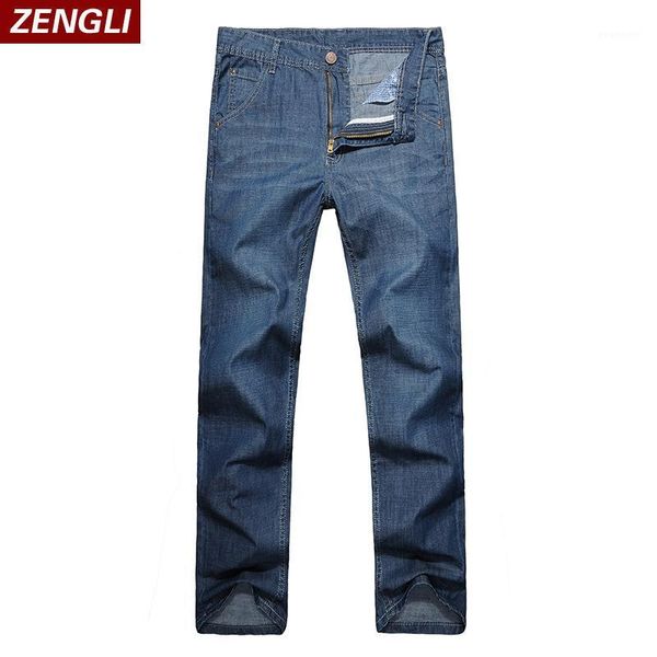 zengli fashion men elastic jeans plus size 46 48 fit mens denim pants business casual men 's jeans1, Blue 
zengli fashion men elastic jeans plus size 46 48 fit mens denim pants business casual men 's jeans1, Blue