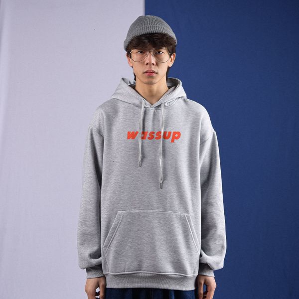 2021 new privathinker wassup letter print hooded sweatshirt men korean streetwear fleece warm oversize hoodie pullover men's clothing f, Black
2021 new privathinker wassup letter print hooded sweatshirt men korean streetwear fleece warm oversize hoodie pullover men's clothing f, Black