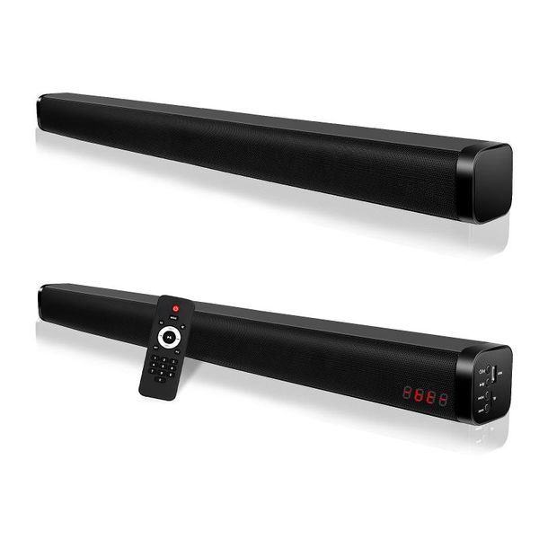 soundbar wired sound bar speaker for tv with surround system support bt/optical/aux/usb | remote control
soundbar wired sound bar speaker for tv with surround system support bt/optical/aux/usb | remote control